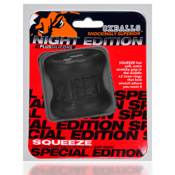Oxballs Ballstretcher Squeeze Night 28 mm - Hauteur 50 mm Noir